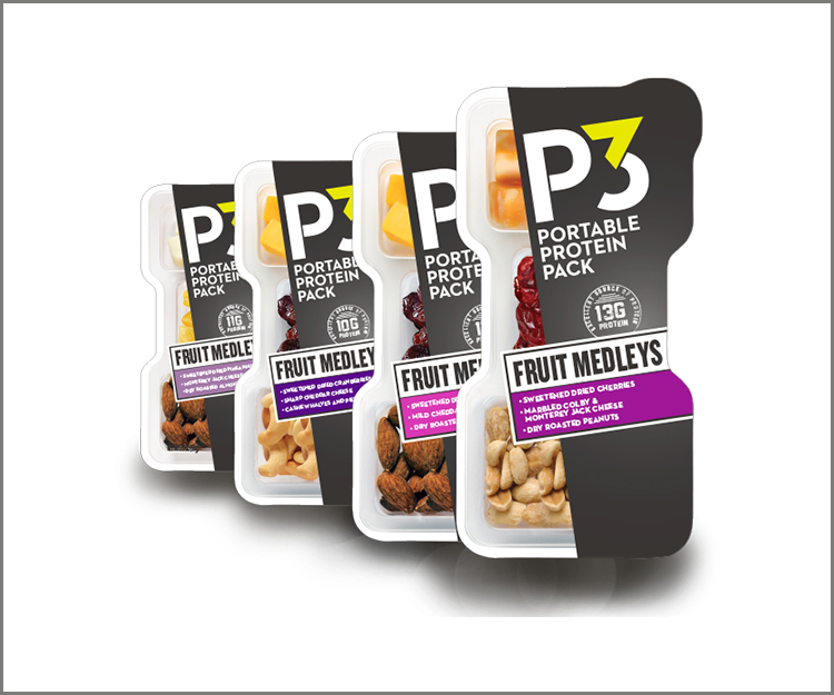 Save 75¢ on any two P3 Portable Protein Packs!
